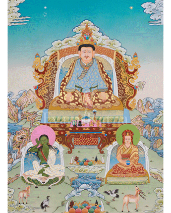 Marpa Lotsawa Thangka