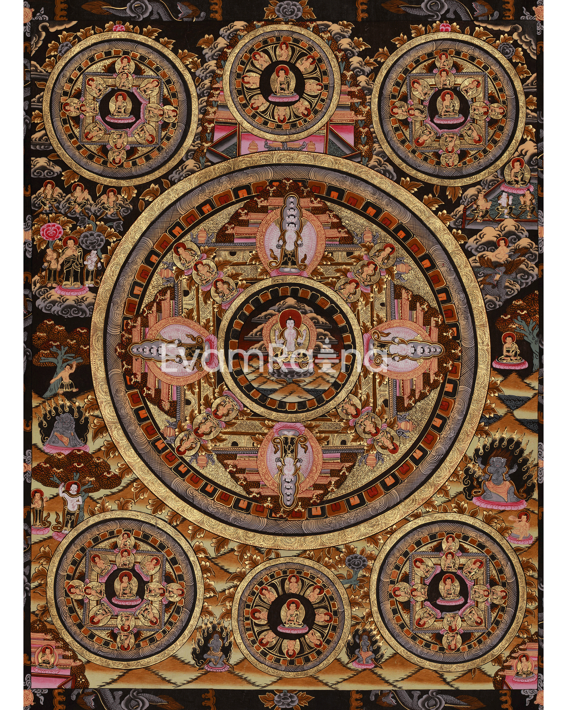 Sacred Chenrezig Mandala