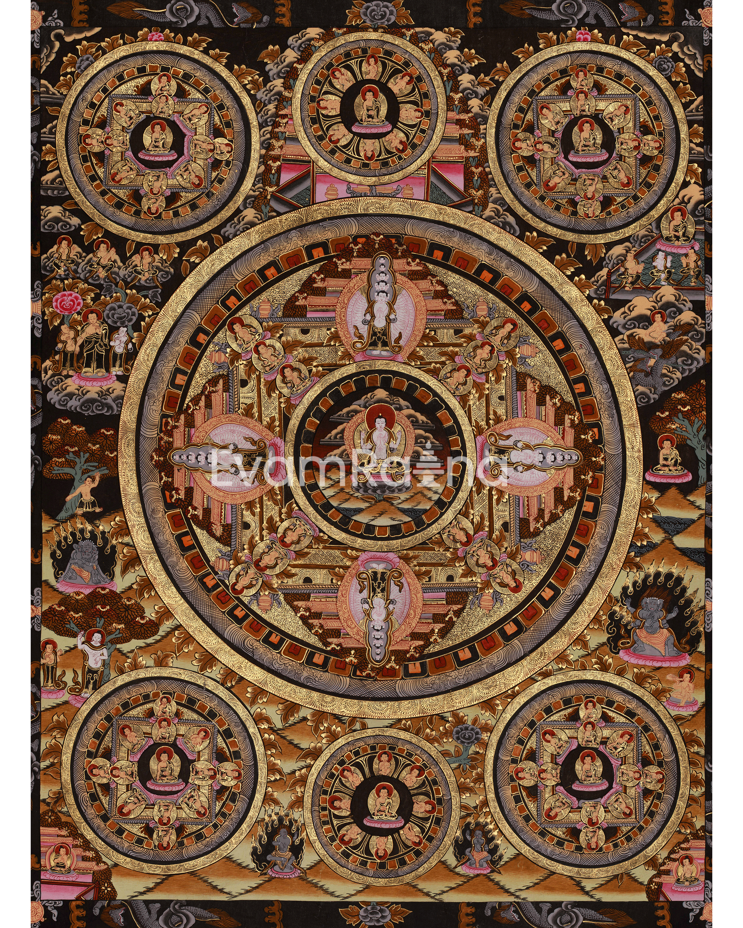 Sacred Chenrezig Mandala
