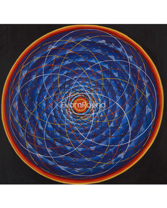 Divine Buddhist Mantra Mandala