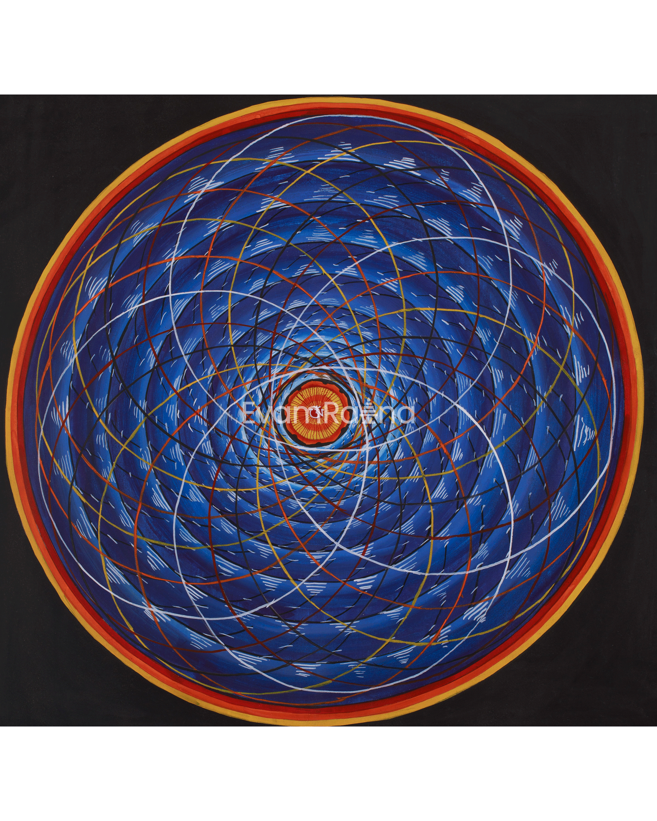 Divine Buddhist Mantra Mandala