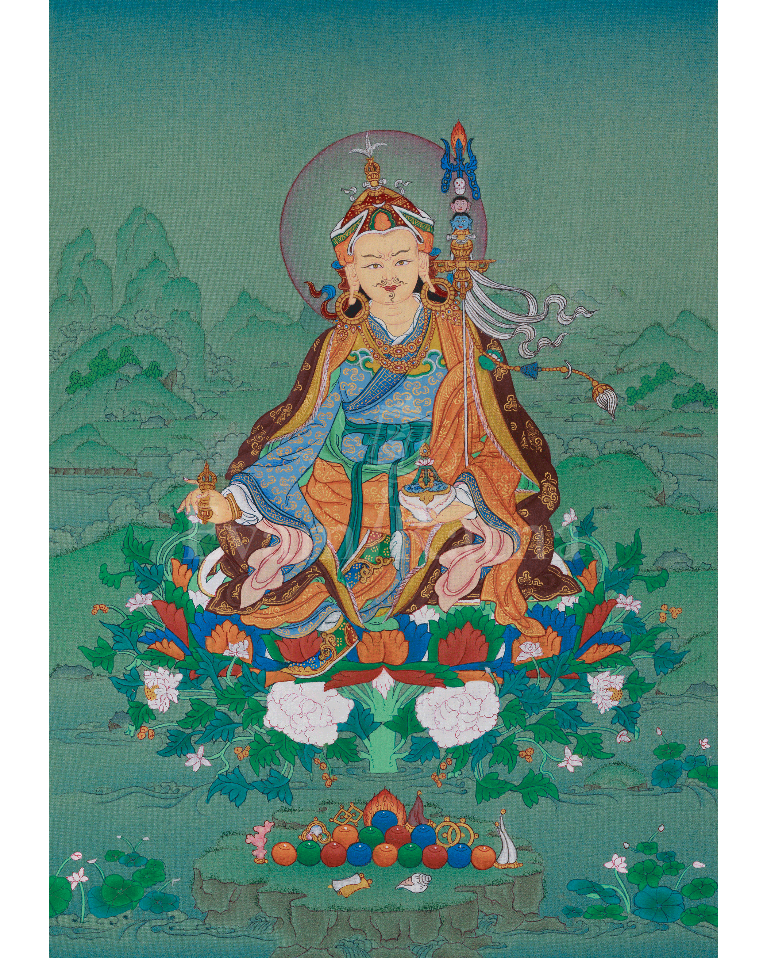 Precious Teacher Guru Rinpoche | Symbolized Wisdom and Enlightened Guidance