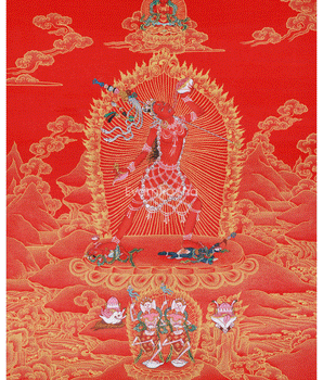 Tantric Goddess Vajrayogini Thangka 