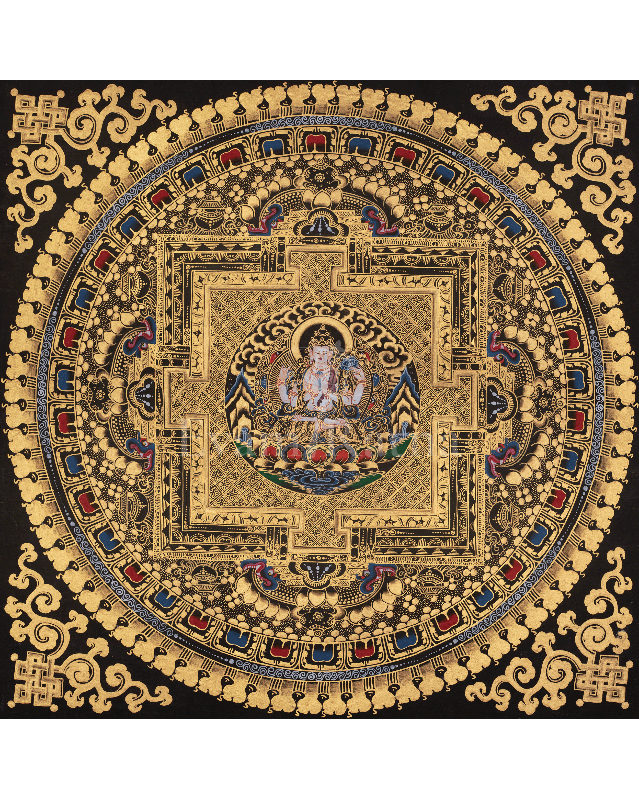Chenrezig Mandala Artwork