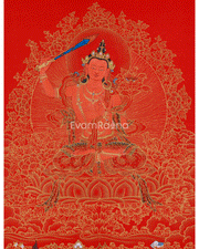 Manjushri Thangka Sword of Enlightenment