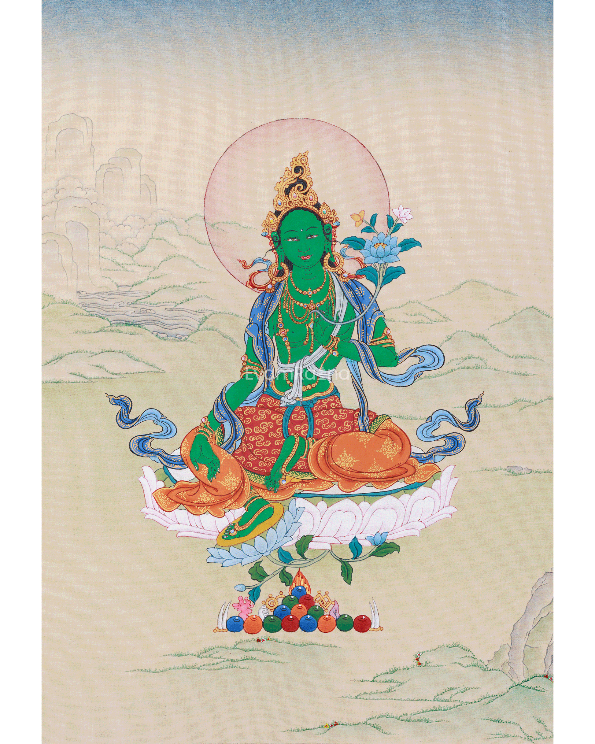 Shyama Tara Thangka 
