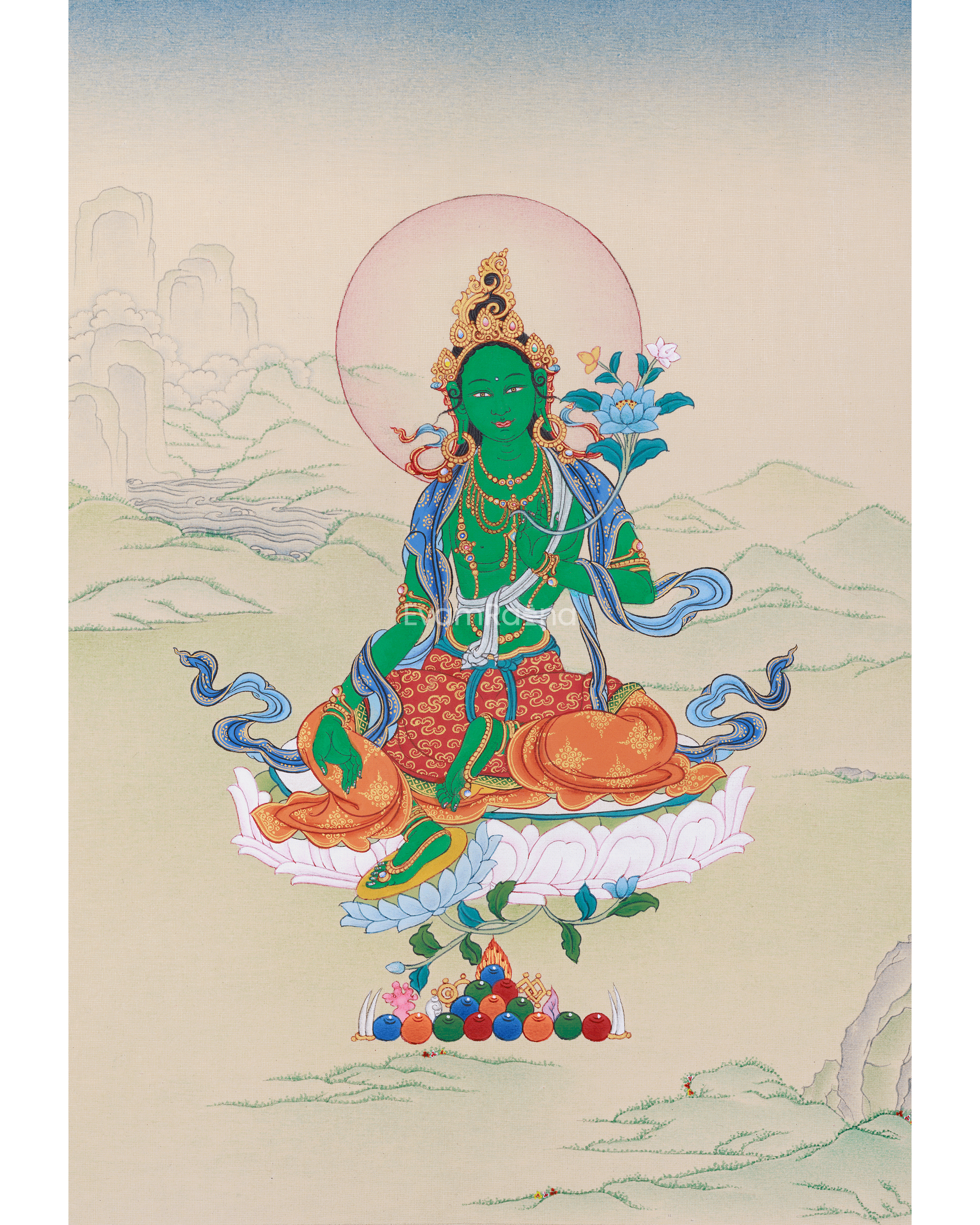 Shyama Tara Thangka 