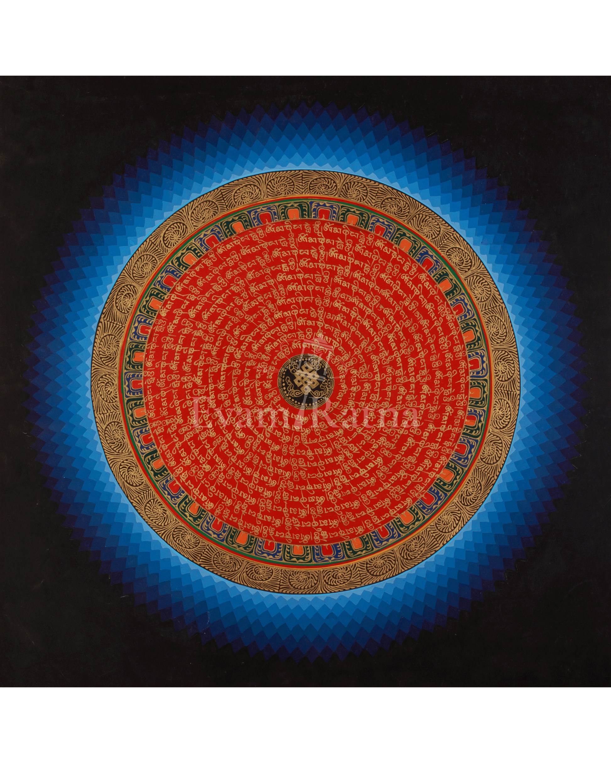 Vajrayana Art Mantra Mandala 