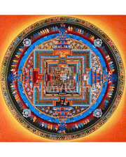 Sacred Kalachakra Mandala Painting