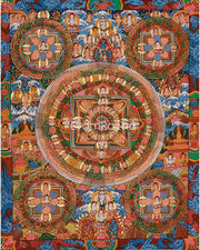 Traditional Five Mandala Art