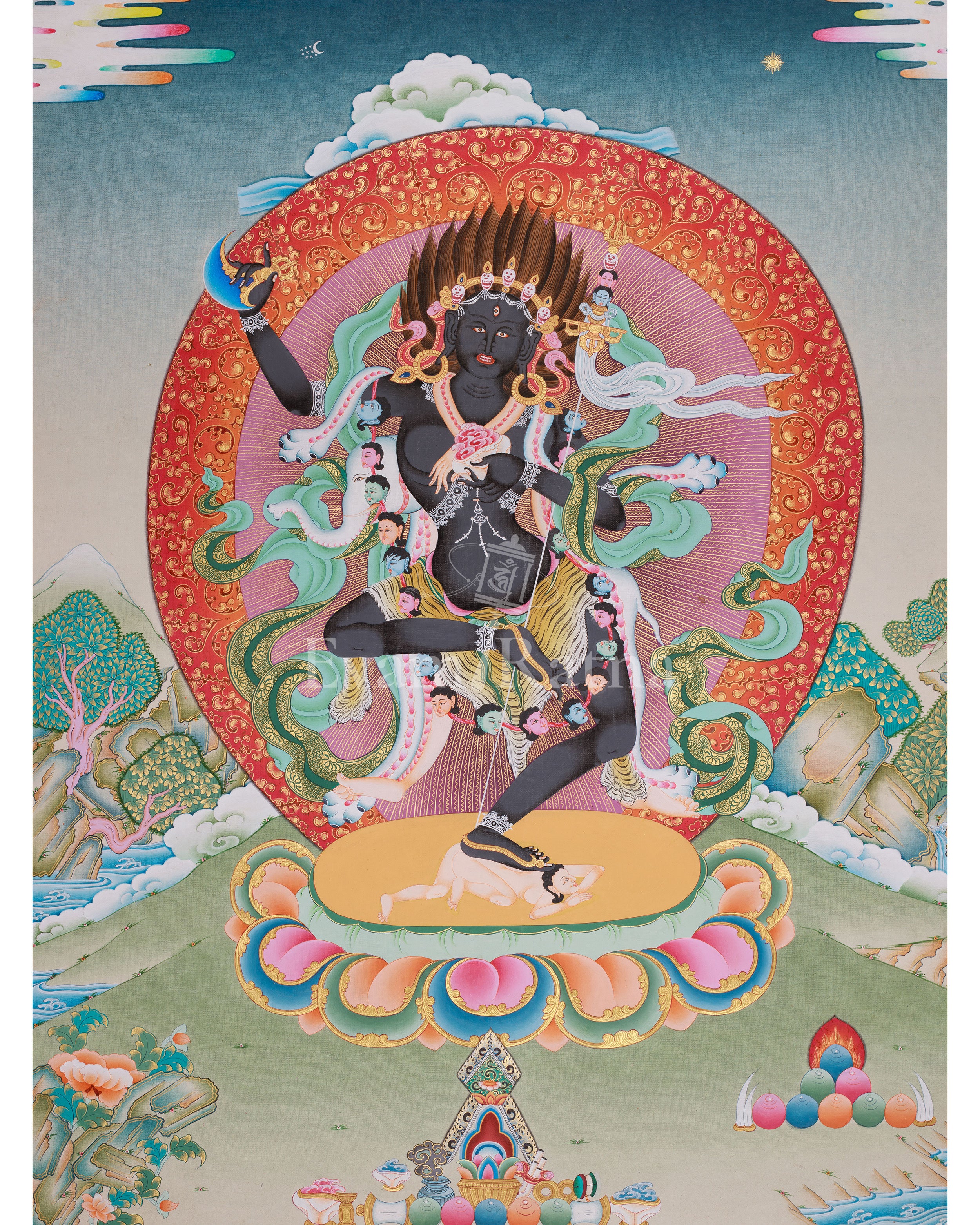 Troma Nagmo Buddhist Thangka