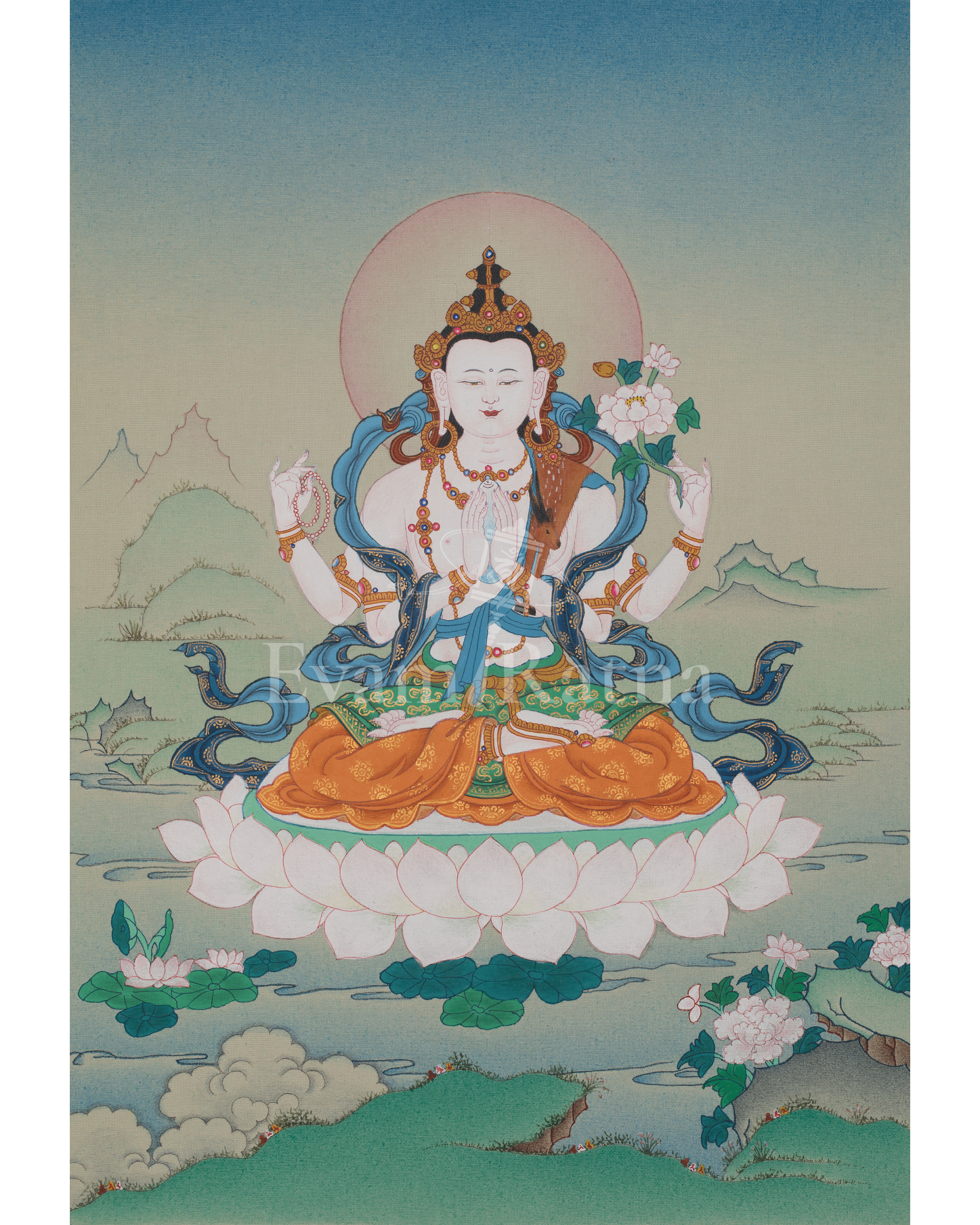 Chenrezig Bodhisattva Artwork 