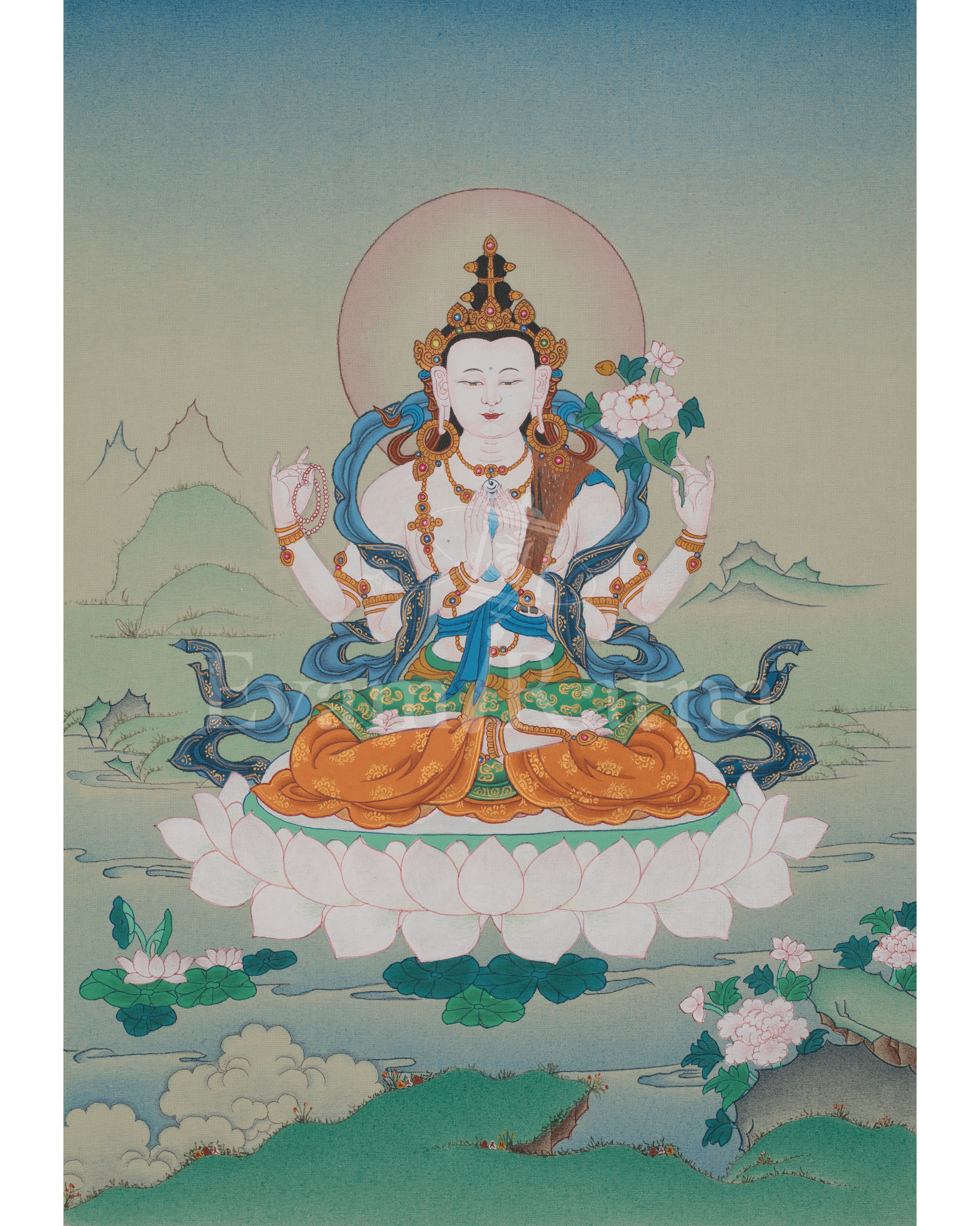 Chenrezig Sacred Buddhist Art 