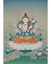 Chenrezig Sacred Buddhist Art 