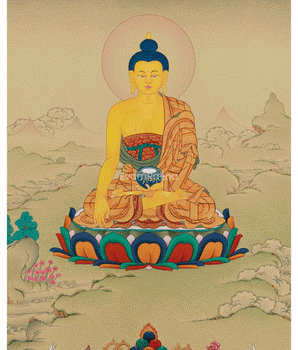 Shakyamuni Buddha Thangka 