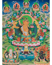 Vajrayana deity Manjushri Art