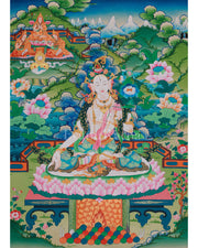 Spiritual Art of White Tara 