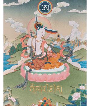 Mandarva Thangka Print 