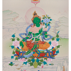 Green Tara Protection Deity