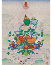 Green Tara Protection Deity