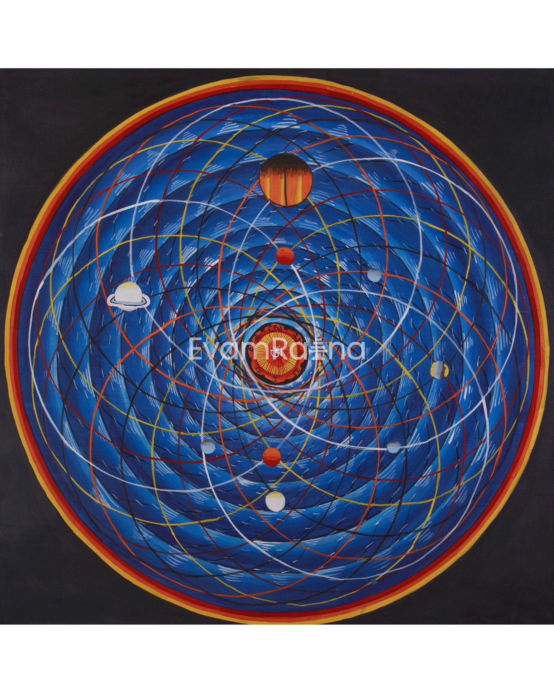 Traditional Art of Mantra Mandala