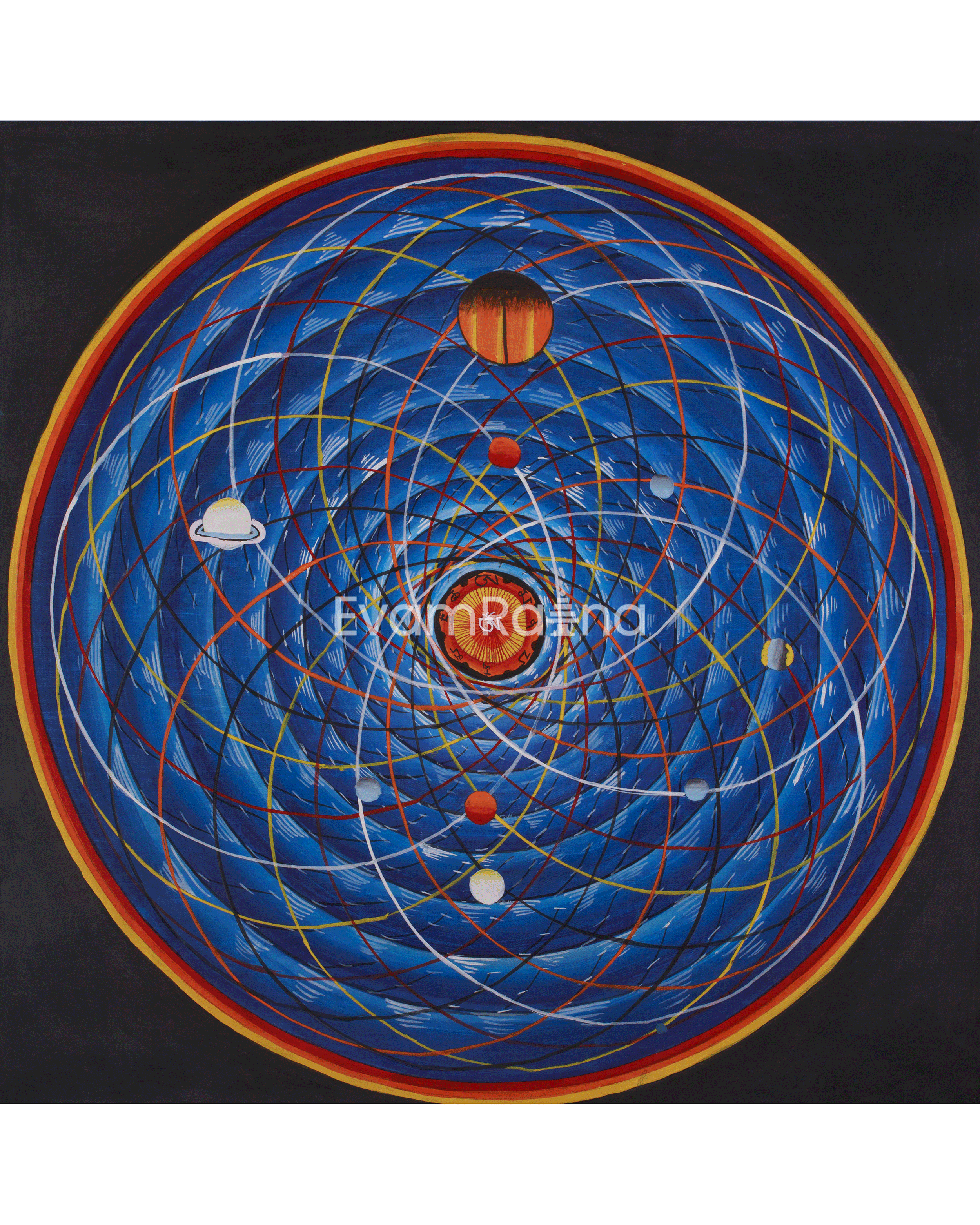 Traditional Art of Mantra Mandala