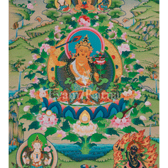 Tibetan Jampelyang Thangka