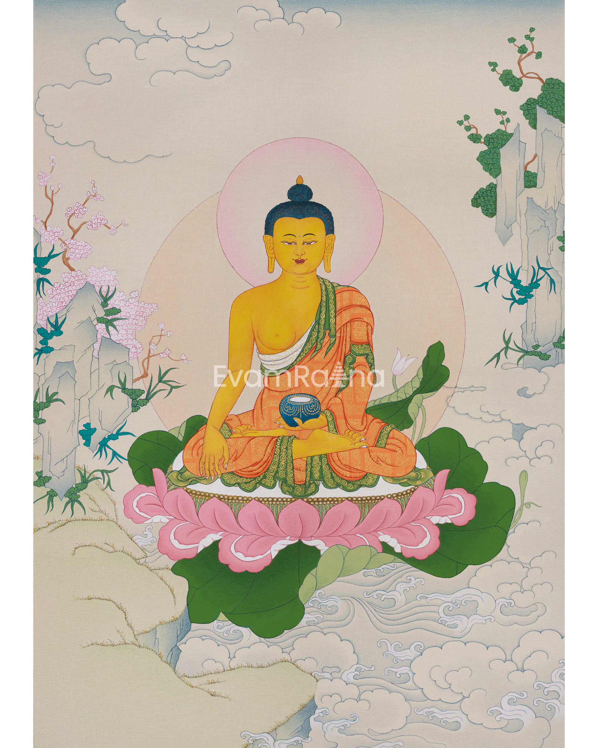 Historical Buddha Shakyamuni Artwork