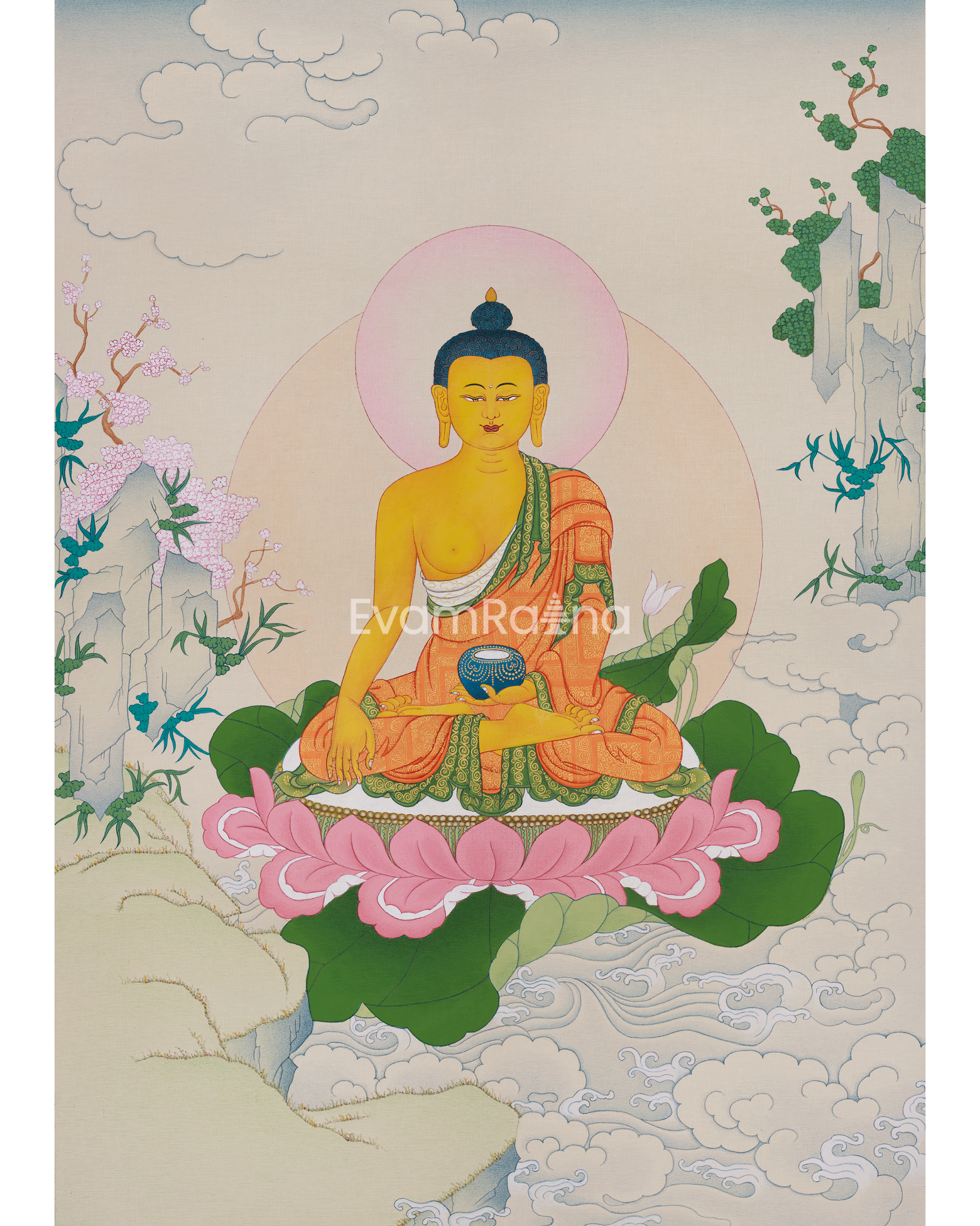 Historical Buddha Shakyamuni Artwork