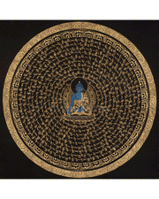 Medicine Buddha Mandala Art
