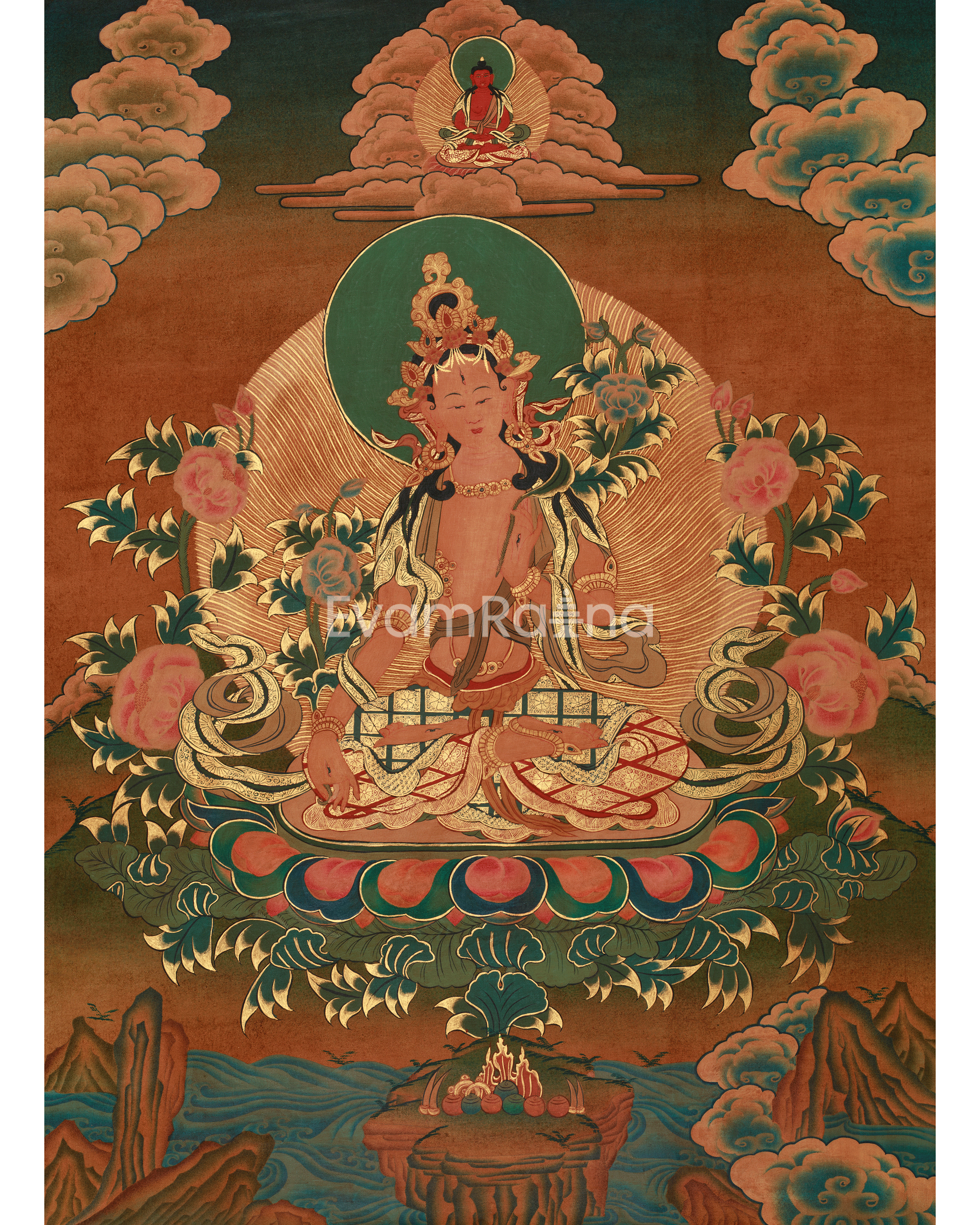Himalayan White Tara Art