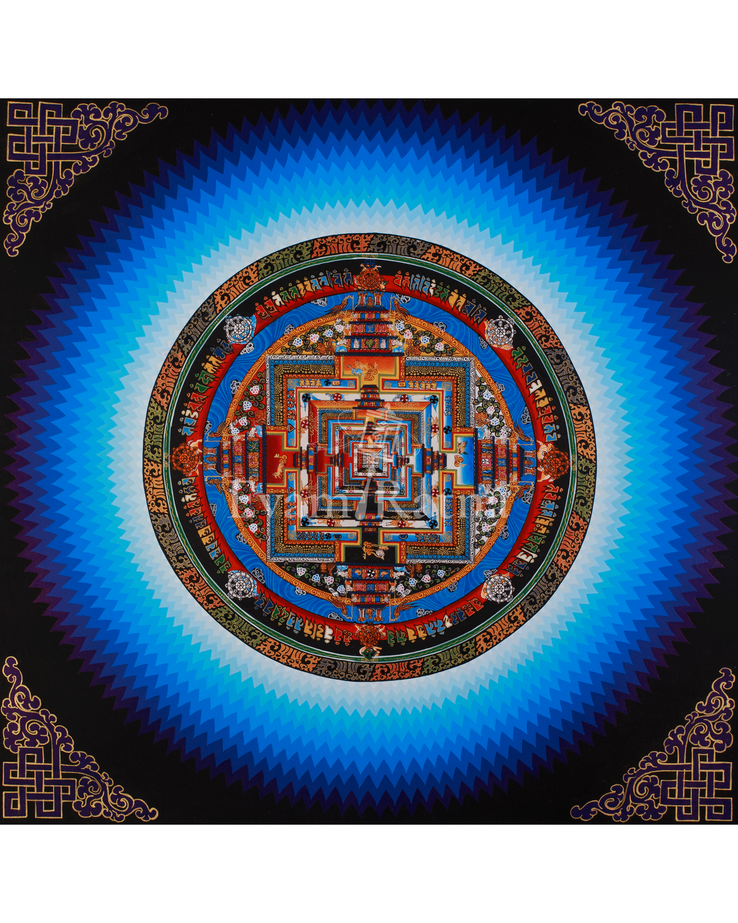 Kalachakra Mandala Meditation Art 