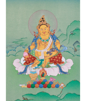 Yellow Jambhala, The God of Wealth | Bringing Fortune, Prosperity, and Protection