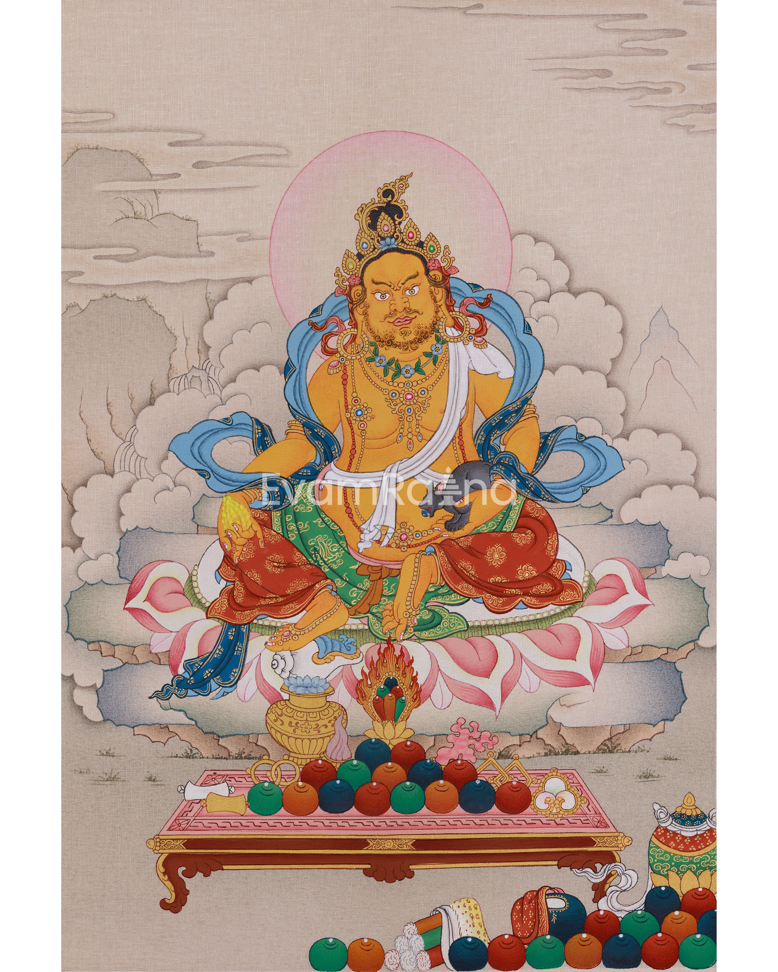 Dzambhala, The God of Wealth