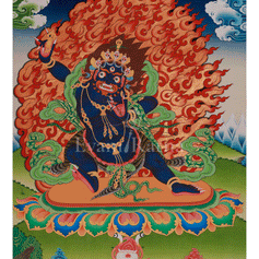 Vajrapani Spiritual Thangka