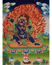 Vajrapani Spiritual Thangka
