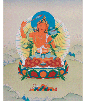 Tibetan Manjushri, Wisdom Deity