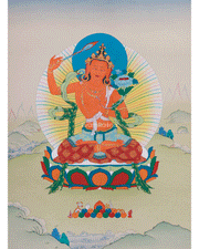Tibetan Manjushri, Wisdom Deity