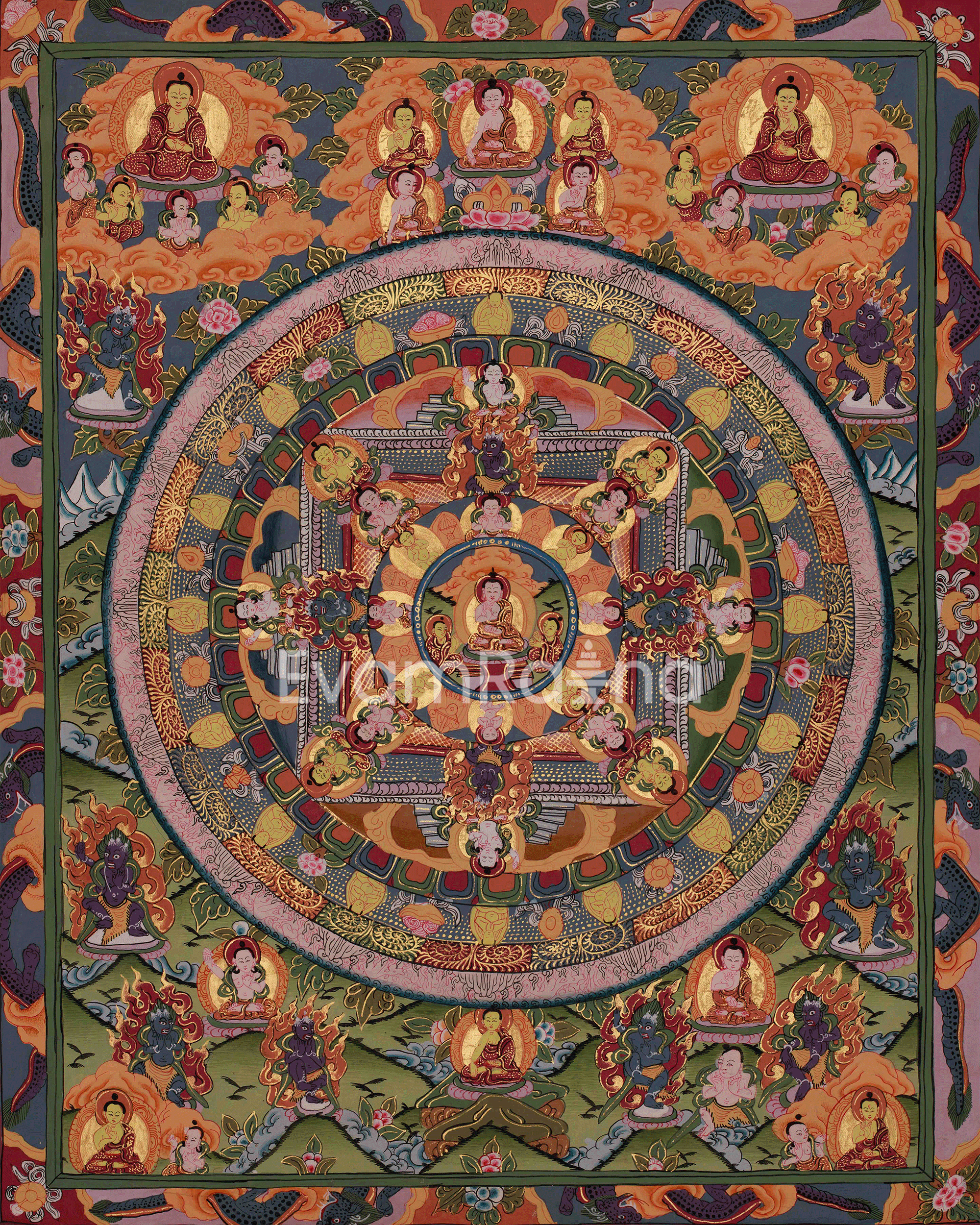 Sacred Buddha Mandala