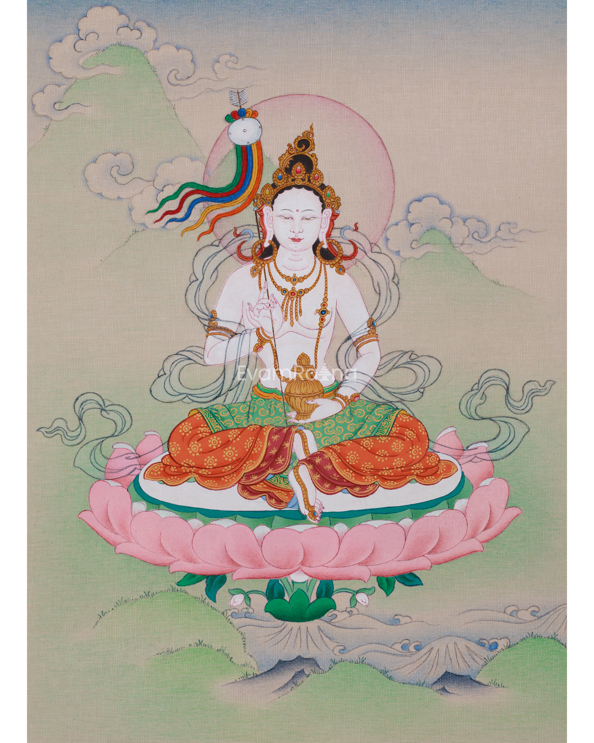 Buddhist Goddess Mandarva | Wisdom Dakini 
