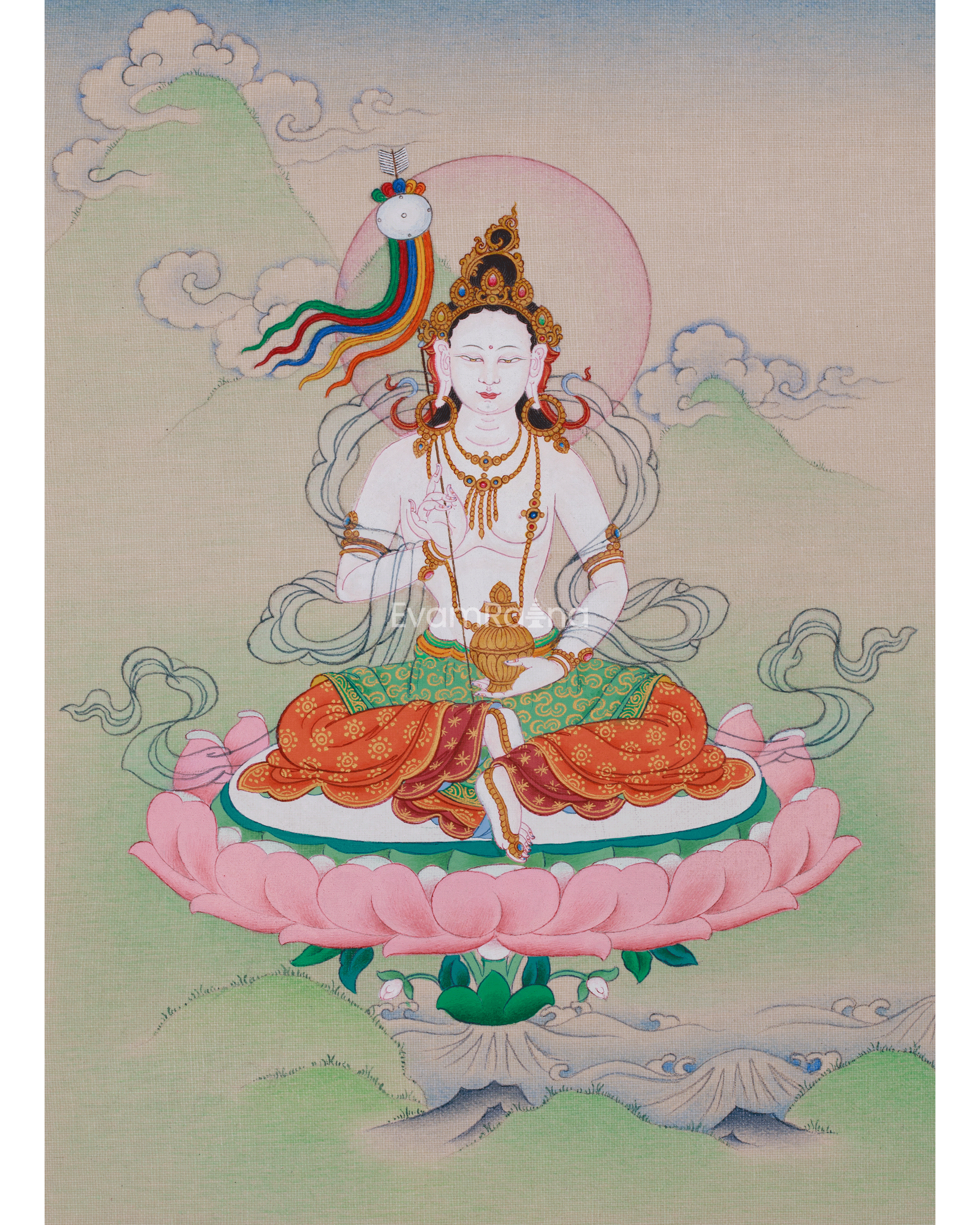 Buddhist Goddess Mandarva | Wisdom Dakini 