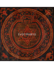 Traditional Star Mandala Art