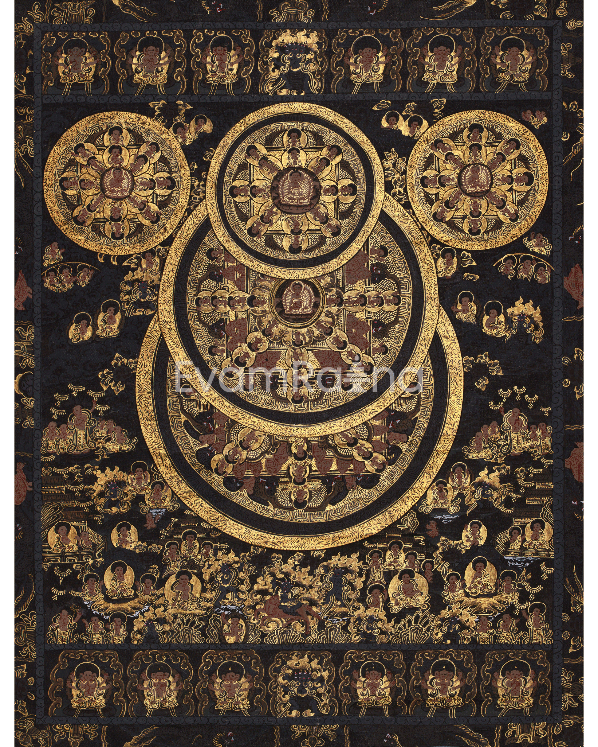 Buddha Mandala Sacred Thangka