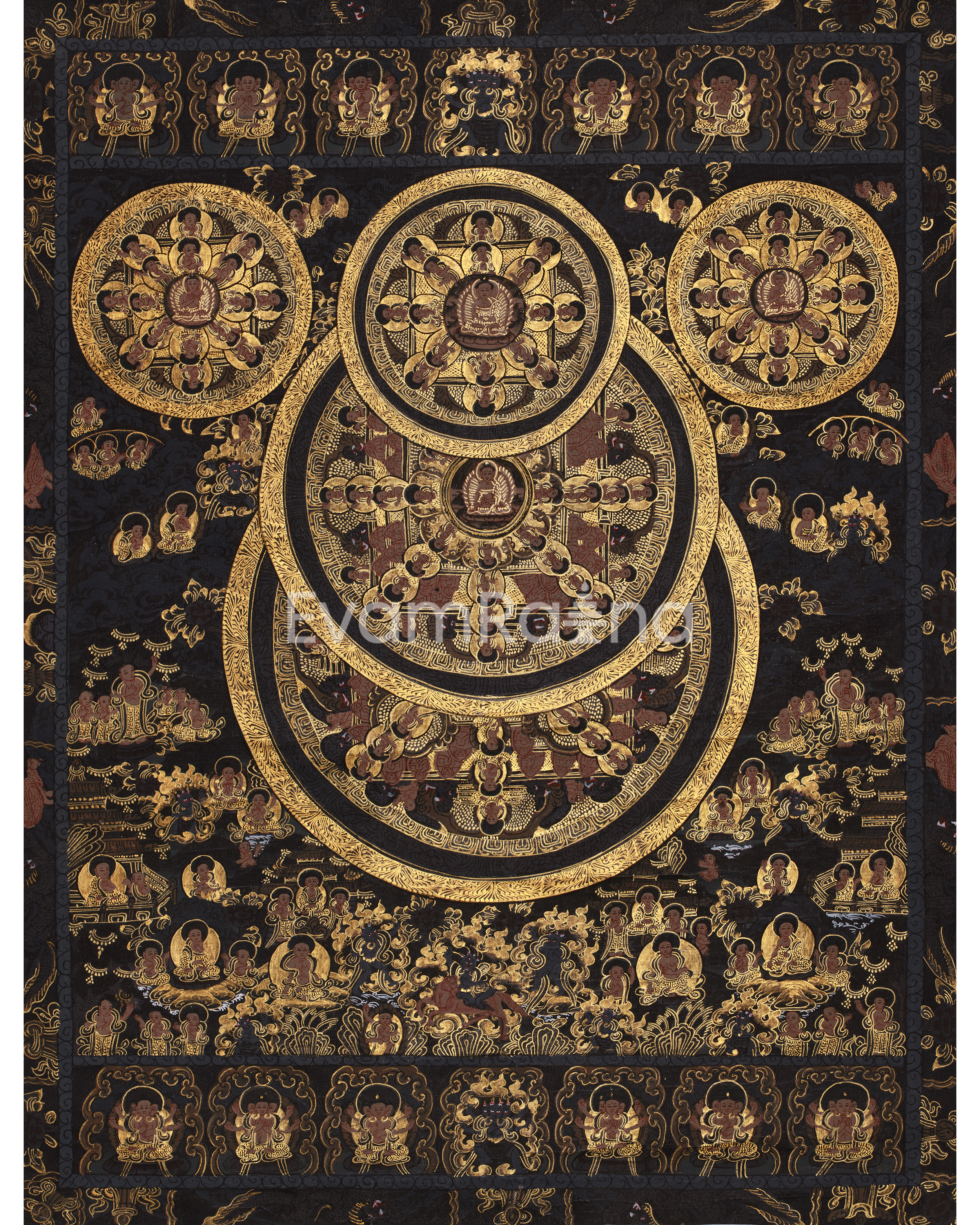 Buddha Mandala Sacred Thangka