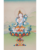 Seven-Eyed Sita Tara Painting