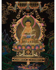 Tibetan Buddhist Shakyamuni Artwork 