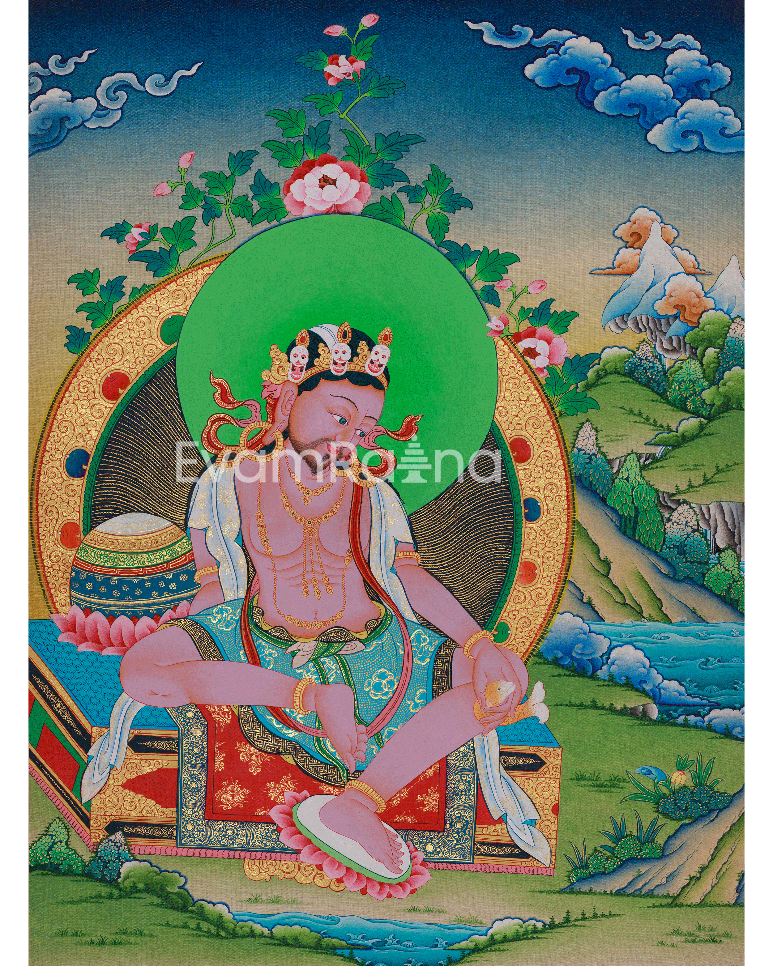 Tilopa Mahasiddha Thangka