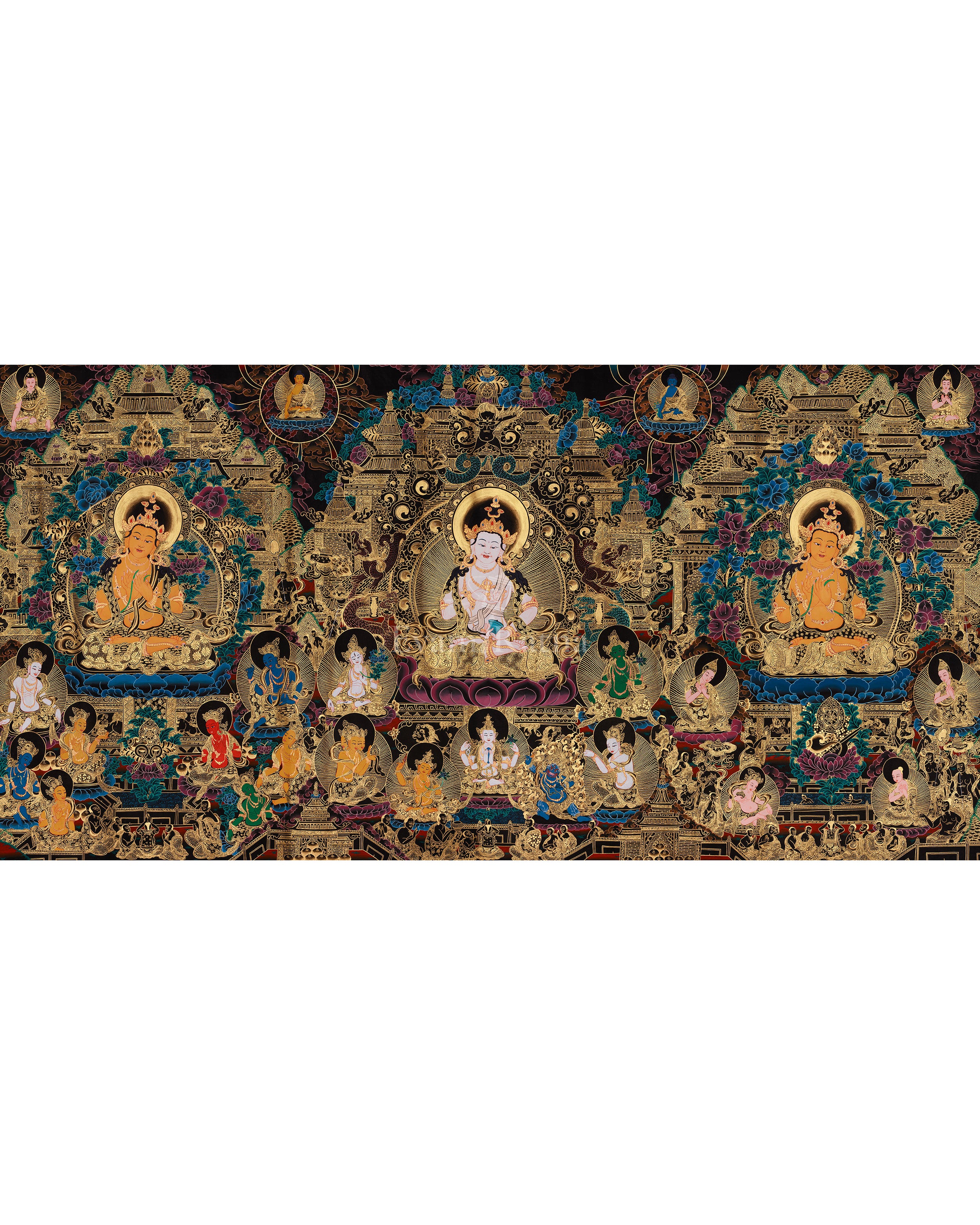 Spiritual Thangka of Vajrasattva