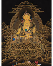 Kshitigarbha Bodhisattva of Compassion Thangka | Himalayan Art