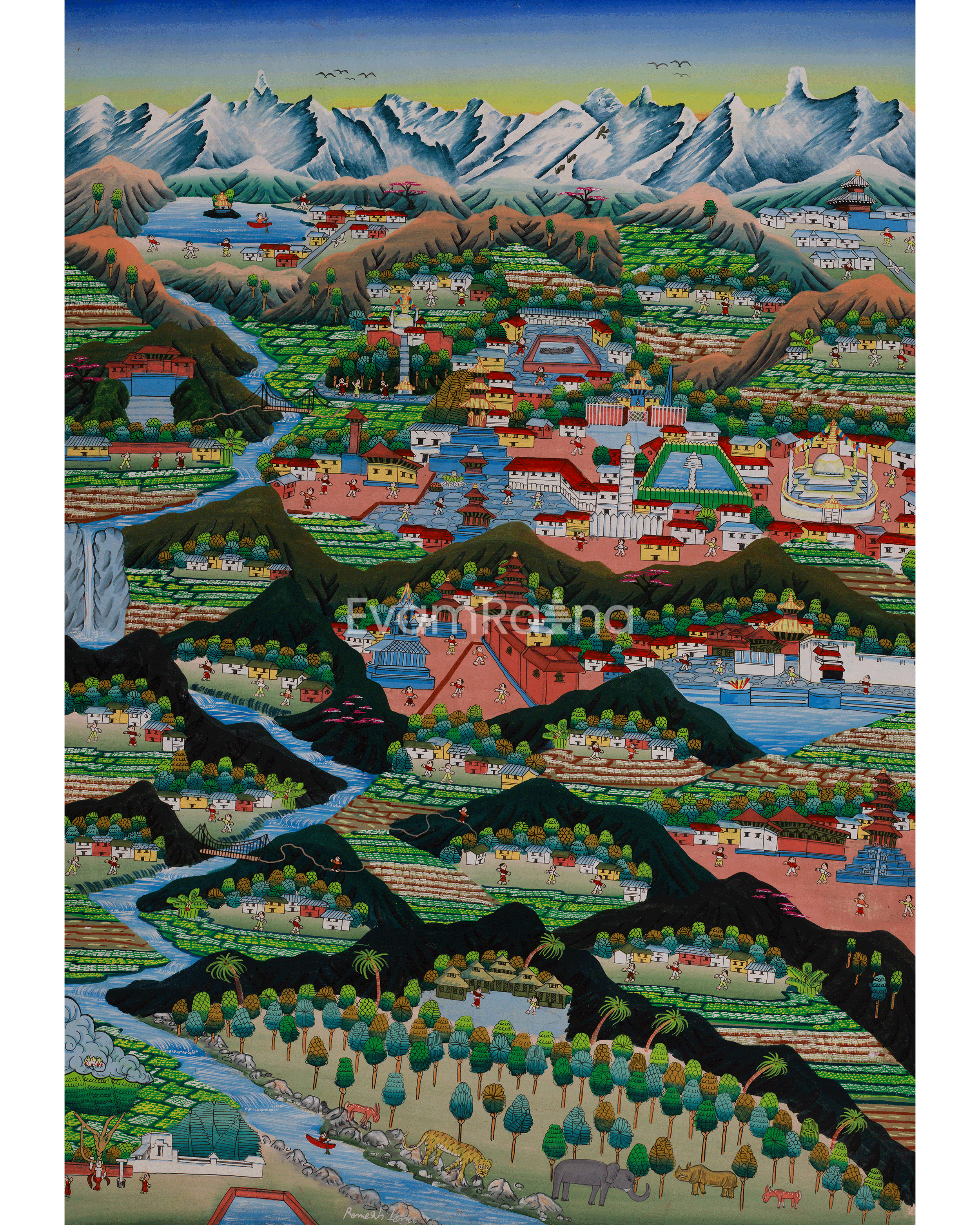 Kathmandu Valley Thangka